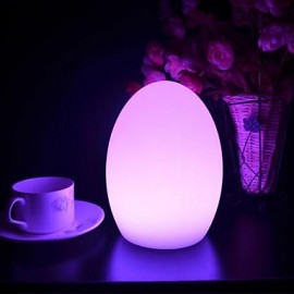Rechargeable color changing cylinder shaped lamp bar led table lights