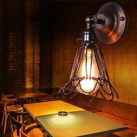Small Cage Wall Lamp Industrial Style Restoring Ancient Ways Of Corridor Corridor Lamps And Lanterns
