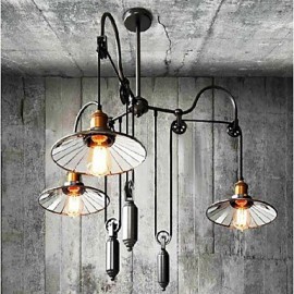 Vintage / Country Mini Style Painting Metal ChandeliersLiving Room / Bedroom / Dining Room / Study Room/Office / Kids Room / Game Room /