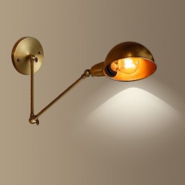 Max 60W American Industrial-Style Wall Sconces