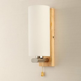 Wall Sconces , Modern/Contemporary E12/E14 Wood/Bamboo