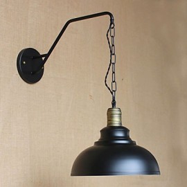 Simple And Creative Personality Wall lamp Industry Chain American Retro Iron Aisle Bedroom Bedside wall Lamp