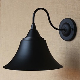 American Country Creative Personality Simple Clothing Store Iron Black Horn Decorative Wall Lamp