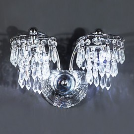 Crystal/LED/Bulb Included Wall Sconces , Modern/Contemporary LED Integrated Metal