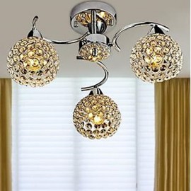 LED Dome Light of Modern Crystal Absorb Dome Light Meals Chandeliers Droplight Sitting Room