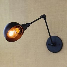 The Balcony Stair Corridors Contracted Creative Restaurant Bar Wall Lamp, Wrought Iron Long Arm