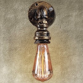 Max 60W Wall Sconces Loft Traditional/Classic Metal