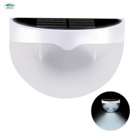 N760 B-Type Light-Control Solar Powered Waterproof IP55 Lamp - White + Black