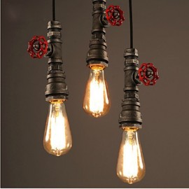 Retro Restaurant Bar Hanging Lamp Act The Role Ofing Loft Personality Decoration Rural Industrial Pipe Pendant Lamp