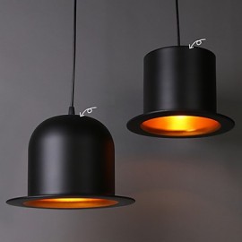 E14 25*16CM Line 1M Creative Contracted And Contemporary Art Hat Single Head Droplight Of The Head Of A Bed Led