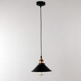 Max 60W Traditional/Classic / Retro / Bowl Mini Style / Bulb Included Painting Pendant LightsLiving Room / Bedroom / Dining Room /