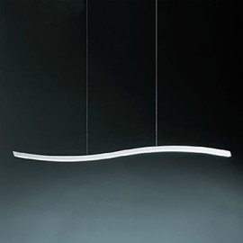 Line Design-18W LED Fashion Simple Acrylic Chandelier