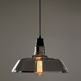 Max 60W Vintage Bulb Included Electroplated Pendant Lights Living Room / Bedroom / Dining Room / Entry / Hallway / Garage