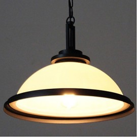 Pendant Lights Rustic/Lodge Living Room/Dining Room/Kitchen/Hallway Metal/ Painting Black