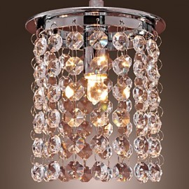 Max 40W Modern/Contemporary Crystal / Mini Style / Bulb Included Electroplated Pendant LightsLiving Room / Dining Room / Study