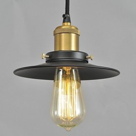 MAX:60W Country Mini Style / Bulb Included Painting Metal Pendant Lights Bedroom / Dining Room / Study Room/Office / Entry / Hallway