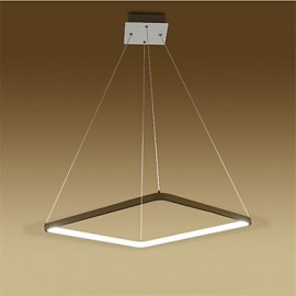 Modern Design/20W LED Pendant Light Squareness/Fit for Showroom,Living Room, Dining Room,office, Game Room, Kids Room