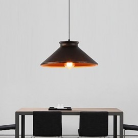 Max 60W Retro Designers Metal Pendant Lights Living Room / Bedroom / Dining Room / Kitchen / Study Room/Office