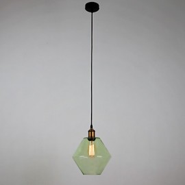 Glass,1Light,Artistic Minimalist Pendant