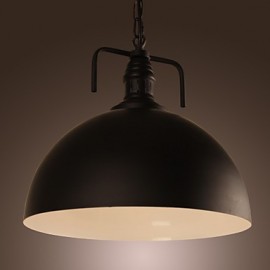 Max 60W Traditional/Classic / Retro / Bowl Mini Style Painting Pendant LightsLiving Room / Bedroom / Dining Room / Kitchen / Study