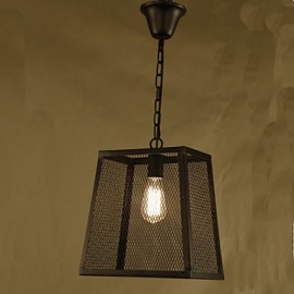A restaurant Net Cover Personality Retro Industrial Wind Cafe Wrought Lron Chandelier A