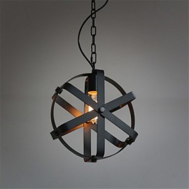 New Vintage Style Industrial Round pendant lights balcony Loft Entry Bedroom Home Furnishing decorative Chandelier