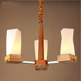 Simple Art lighting Solid wood Creative Iiving Room Ceiling lamp