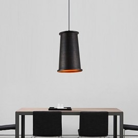 Max 60W Retro Designers Metal Pendant Lights Living Room / Bedroom / Dining Room / Kitchen / Study Room/Office