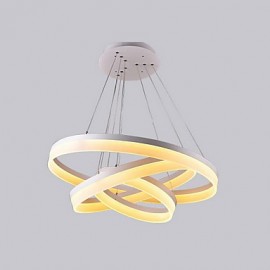 Hot Sale White Color Acrylic Modern Led Hanging Light 130W