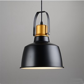 Max 60W Retro pendant lights Metal Dining Room, Living Room, Cafe , Kitchen , Kids Room Game Room pendant lamps