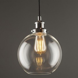 Max 60W Traditional/Classic / Vintage / Retro / Country / Globe Pendant Lights Living Room / Bedroom / Dining Room