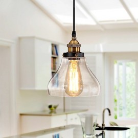 Max 60W Traditional/Classic / Vintage / Retro / Country / Globe Pendant LightsLiving Room / Bedroom / Dining Room