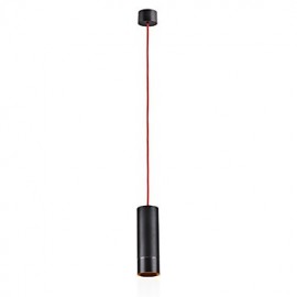 GE-05032-8W-220,1-Light Mini Pendant light, Black Anodized with Aluminium,220-240V