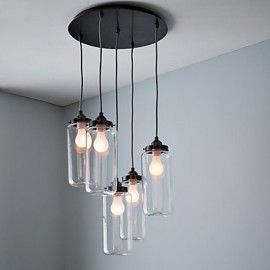 Max 60W Traditional/Classic / Vintage Pendant Lights Living Room / Dining Room