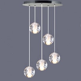 Crystal Glass Chandelier Hail 5B