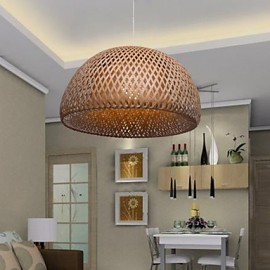 12W Vintage LED Creative Home Bamboo Chandeliers Living Room / Bedroom