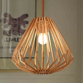 Chandeliers Mini Style Traditional/Classic Living Room/Bedroom/Dining Room/Study Room/Office Wood/Bamboo