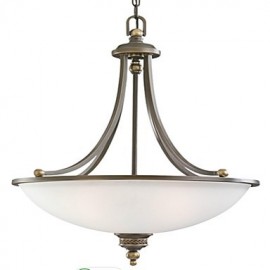 40w Rustic/Lodge Bulb Included Bronze Metal Pendant Lights Bedroom / Hallway