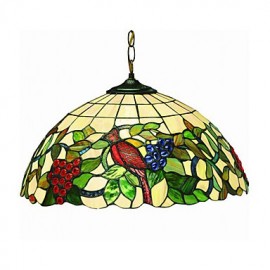 Grapes and Birds 2-light Pendant Light 220V