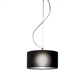 60W E27 Pendent Light with Black Shade