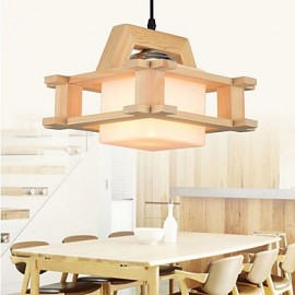 Solid Wood Living Room Lamp