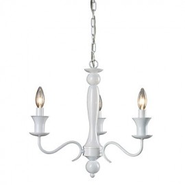 Max 60W Rustic/Lodge Electroplated Chandeliers Living Room / Bedroom / Dining Room / Hallway / Garage