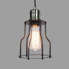 Max 60W Traditional/Classic / Vintage Mini Style / Bulb Included Painting Pendant LightsLiving Room / Bedroom / Dining Room / Kitchen /