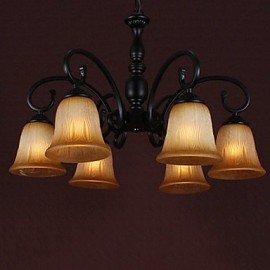 Max 60W Traditional/Classic Painting Chandeliers Living Room / Dining Room