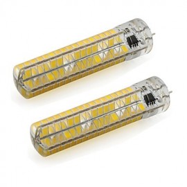 5W Dimmable GY6.35 LED Corn Lights 136 SMD 5730 500Lm Warm / Cool White 110V / 220V (2 Pieces)