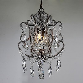 Modern Chandelier New Design Vintage Chandelier Loft Crystal Light Fixture Lustre Hallway Hanging Lamp