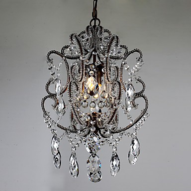 Modern Chandelier New Design Vintage, Vintage Chandelier Crystal Pendant Light Fixtures Hallway Lighting
