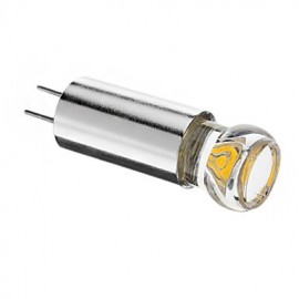 G4 1.5W 1pcs COB 120lm LM Warm White LED Spotlight DC 12 V