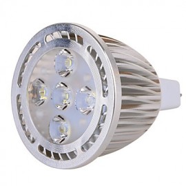 GU5.3(MR16) 7W 5x3030SMD 630 LM Warm White / Cool White MR16 Decorative Spot Lights AC 85-265 / AC 12 V