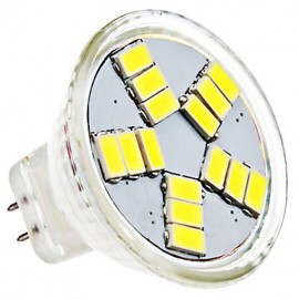 4W GU4(MR11) LED Spotlight MR11 15 SMD 5630 420 lm Natural White AC 12 V